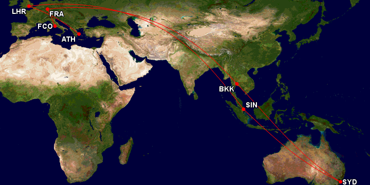 flight map