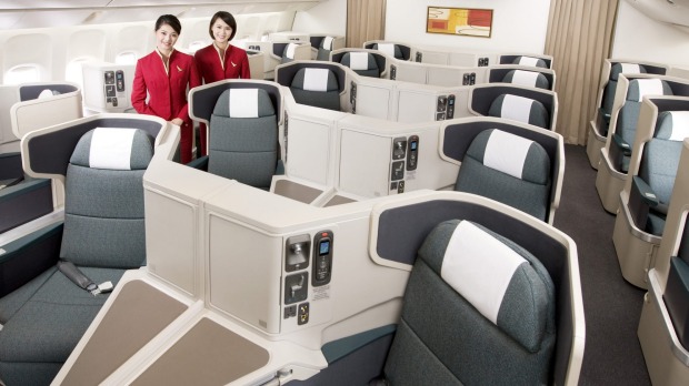 Cathay Pacific Business Class