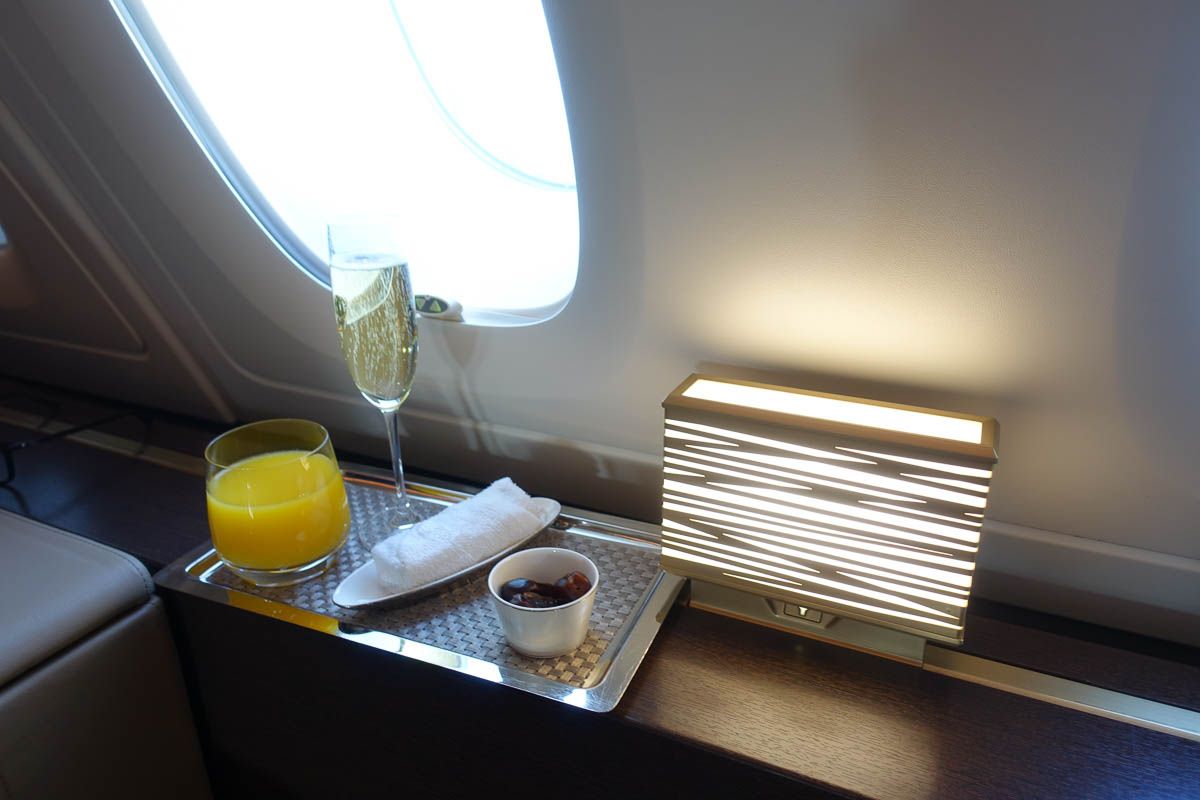 Review: Etihad EY32 A380 Apartments Paris to Abu Dhabi