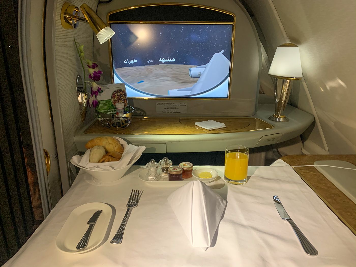 Review: Emirates EK317 A380 First Class Osaka to Dubai