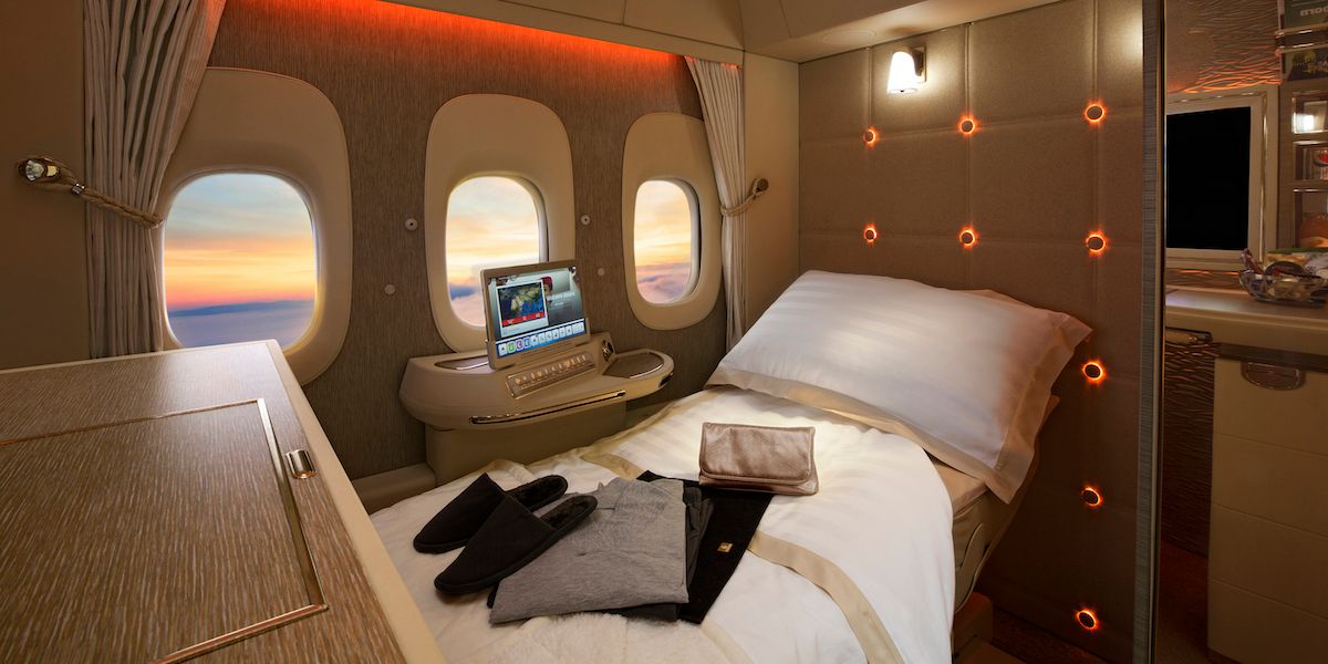 Emirates Brand New First Class Suites