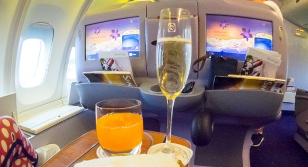 Review: Thai Airways 747 Business Class Bangkok to Sydney
